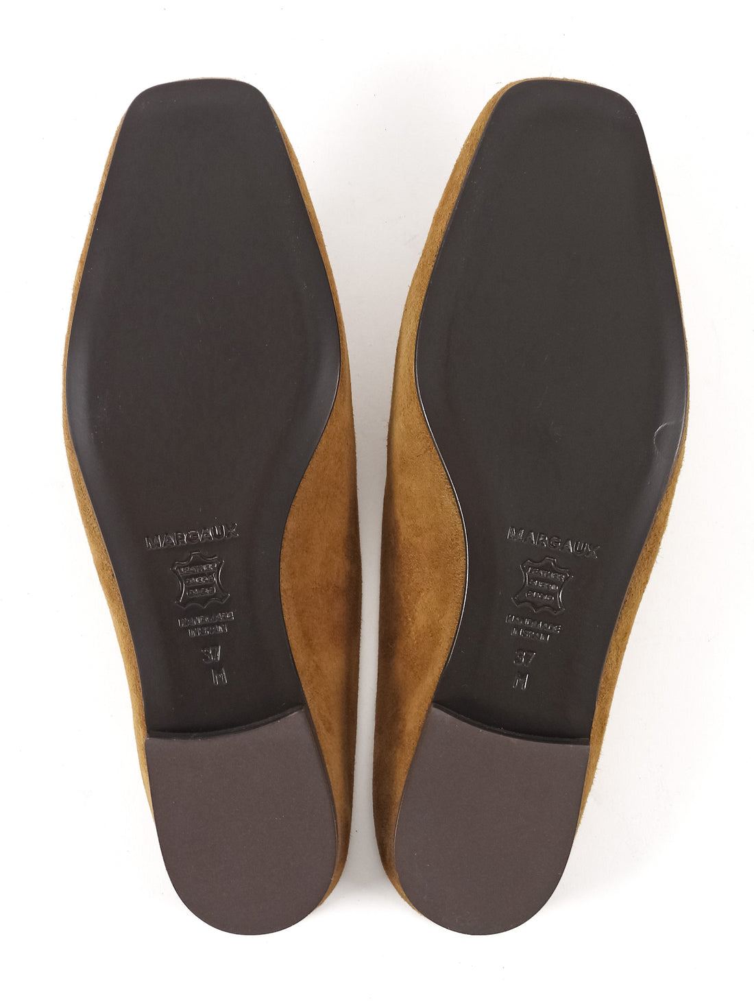 Margaux The Clara Brown Cedar Suede Mule Flats - 37