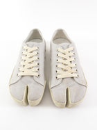 Maison Margiela Light Grey Cloth Tabi Low Top Sneakers - 35.5