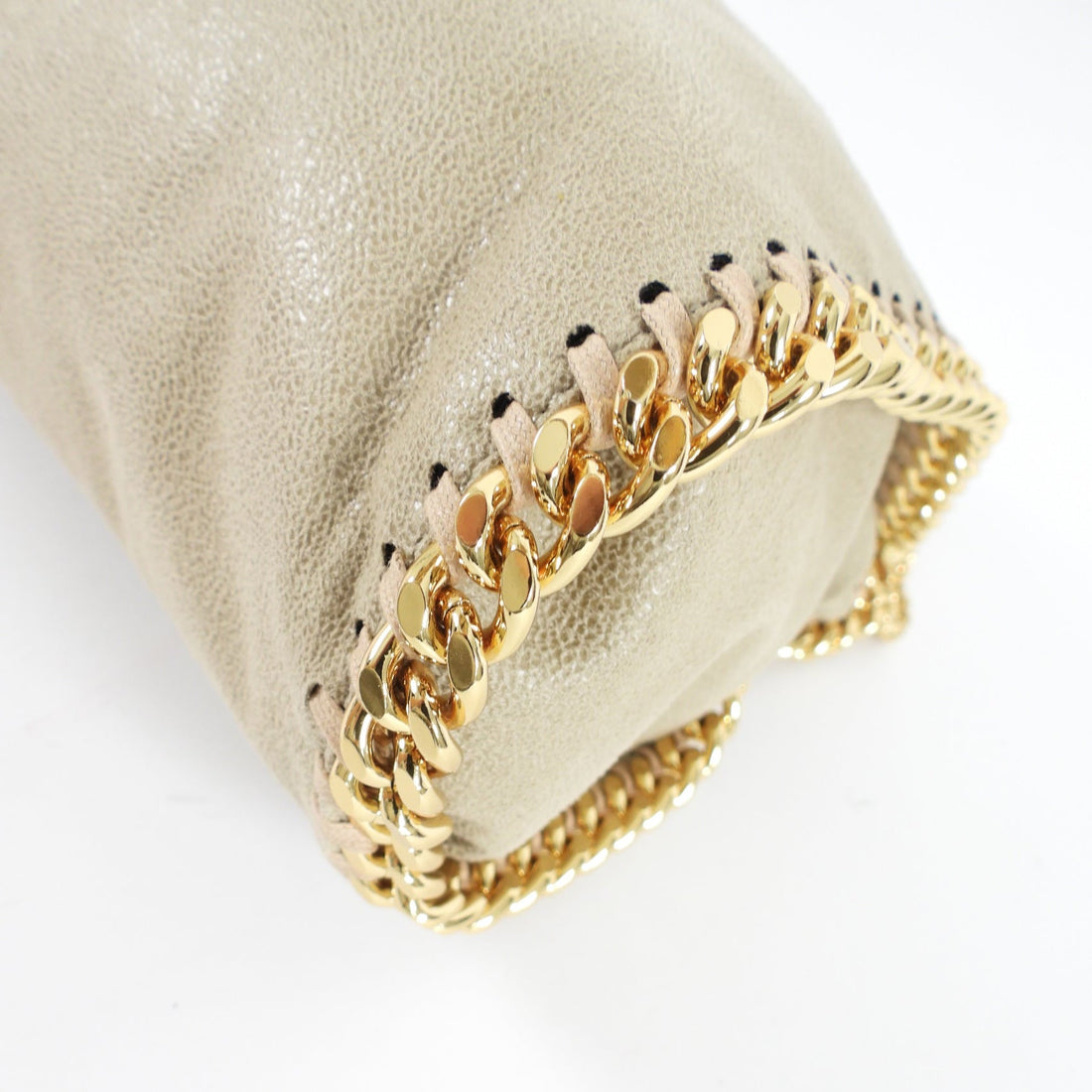Stella McCartney Beige Vegan Falabella Mini Tote Bag