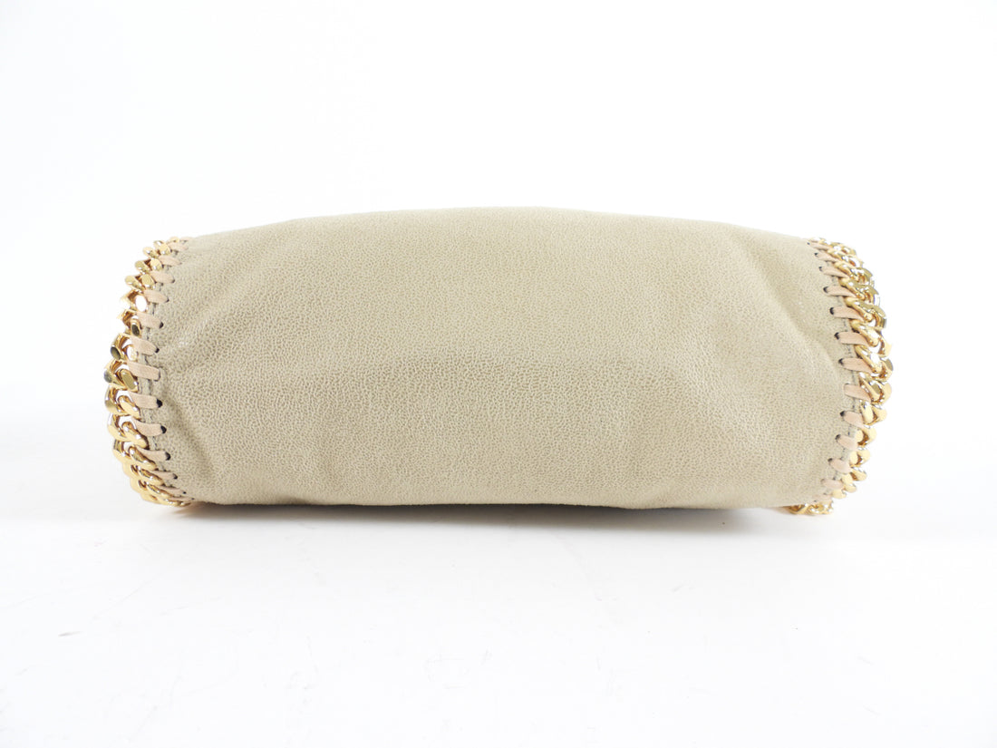 Stella McCartney Beige Vegan Falabella Mini Tote Bag