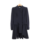 Alexander McQueen Black Dress Coat - IT44 / 8