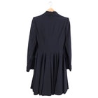 Alexander McQueen Black Dress Coat - IT44 / 8