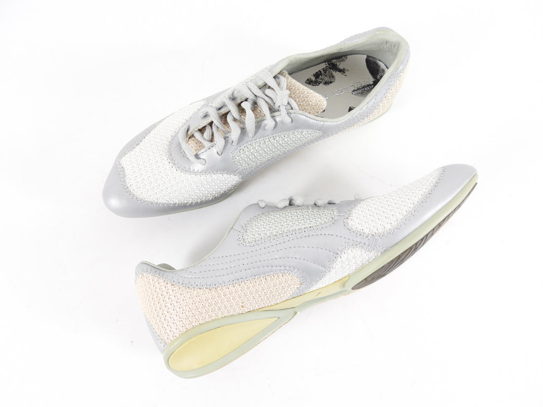 Alexander McQueen x Puma Vintage 2006 Limited Edition Silver Sneakers - 6