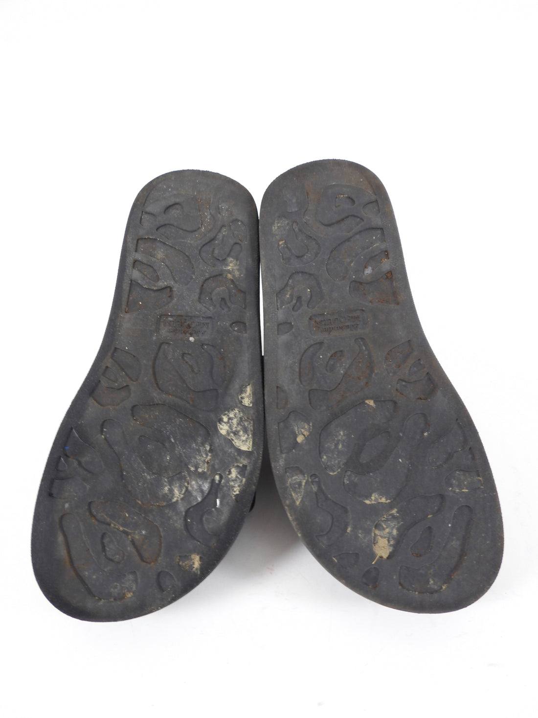 Alexander McQueen Black Rubber Sandals - 37