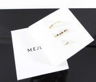 Mejuri Sterling Gold Vermeil 4pc Ring / Earrings Set