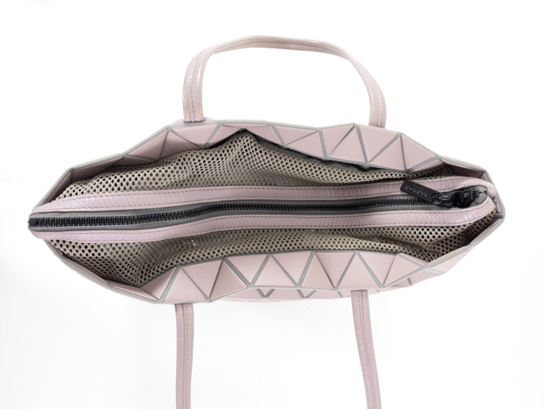 Issey Miyake Bao Bao Pastel Lilac Purple Crystal Matte Tote
