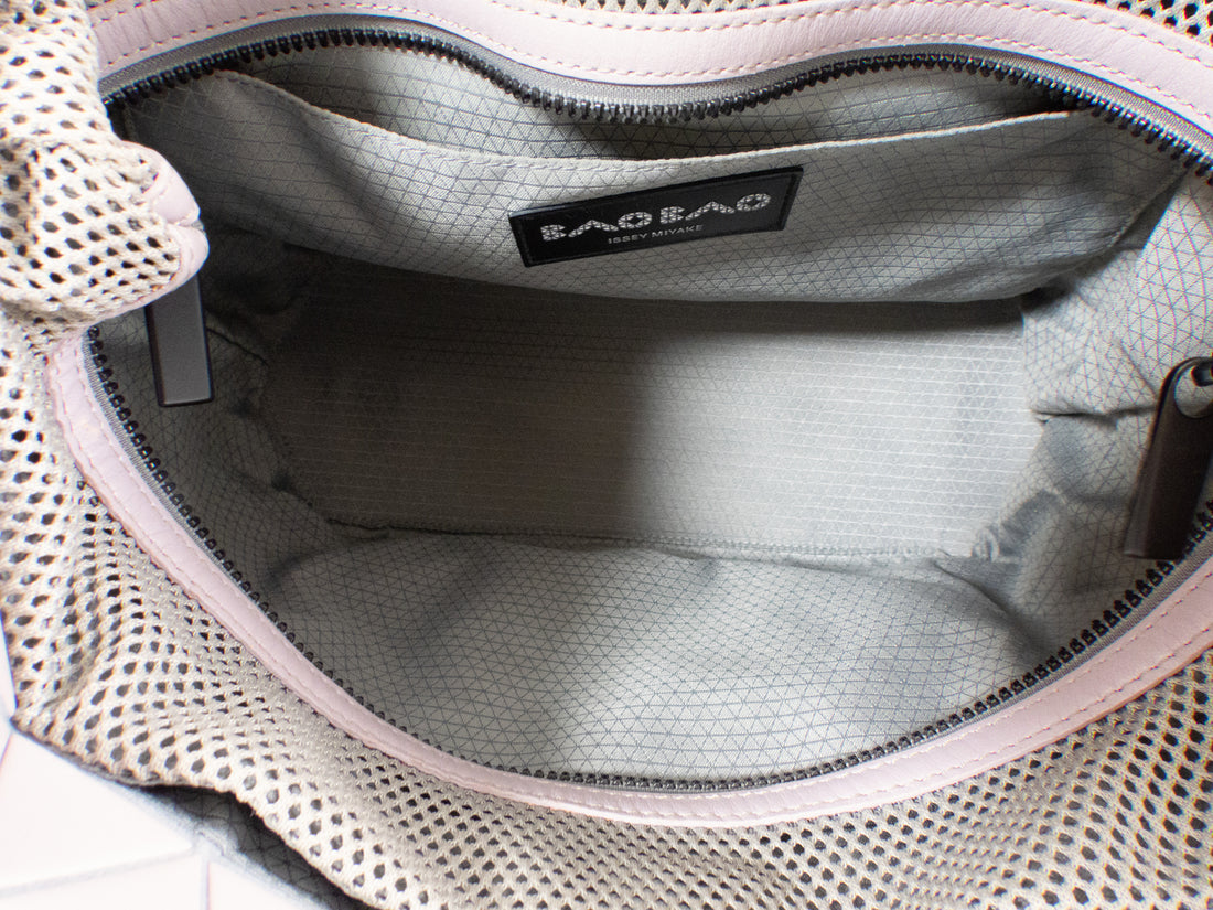 Issey Miyake Bao Bao Pastel Lilac Purple Crystal Matte Tote