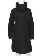 Moncler Black Nylon Sables Puffer Coat - 4