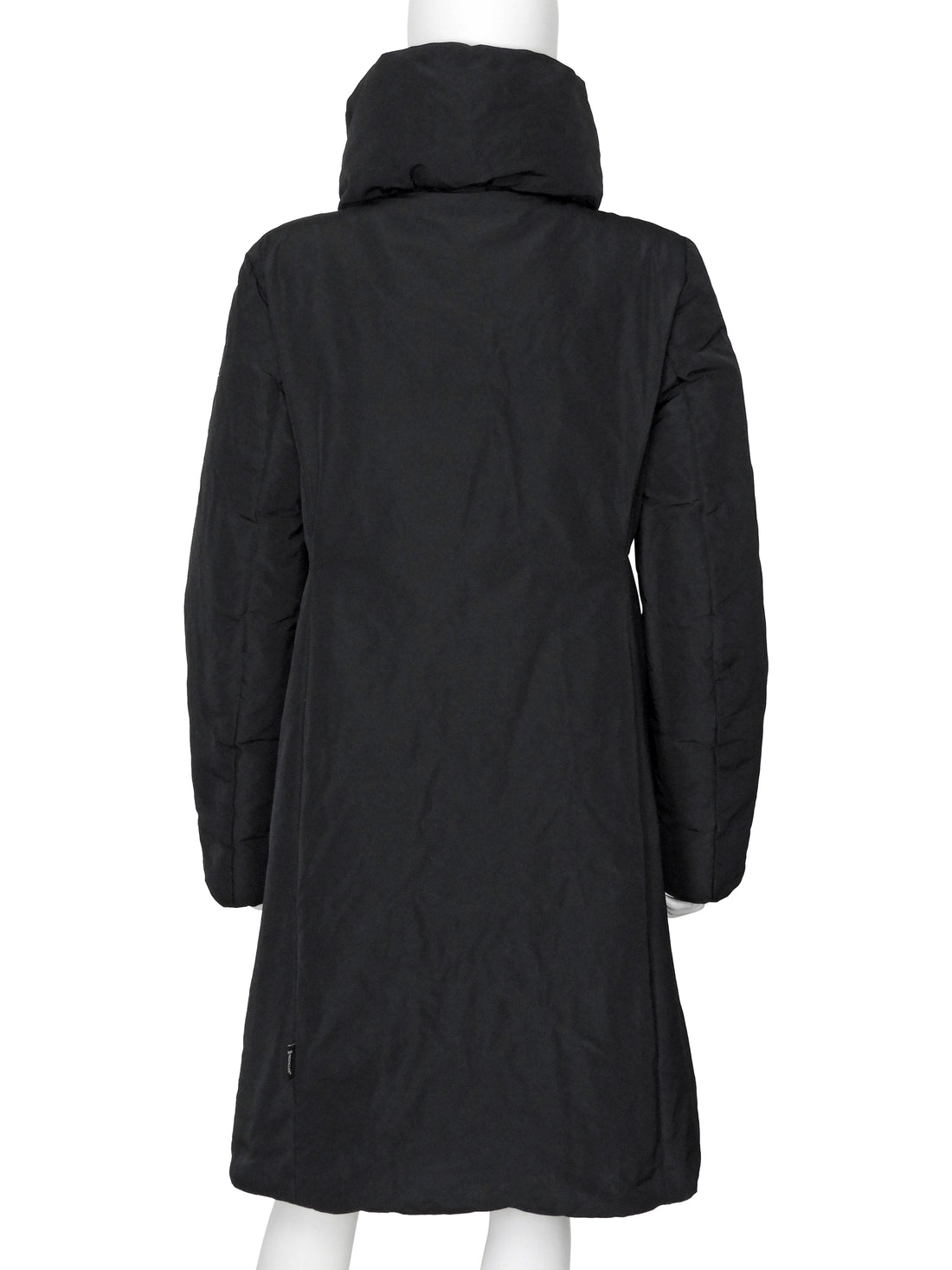 Moncler Black Nylon Sables Puffer Coat - 4