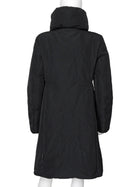 Moncler Black Nylon Sables Puffer Coat - 4