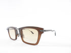 Movitra Mario Black Limited Edition Square Acetate and Metal Sunglasses