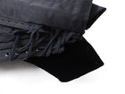 Mr. Pearl Haute Couture Vintage 2001 Black Silk Satin Corset - S