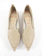 Nicholas Kirkwood Beige Pointed Beya Flat Shoes - 39 / 8