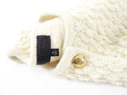 Nili Lotan Bridget Ivory Chunky Wool Knit Jacket - M