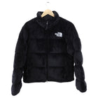 The North Face Black Velour Puffer Coat - M (6)