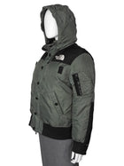 Sacai x The North Face Green and Black Hooded Bomber Jacket - S