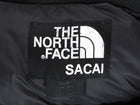 Sacai x The North Face Green and Black Hooded Bomber Jacket - S