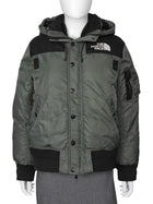 Sacai x The North Face Green and Black Hooded Bomber Jacket - S