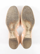 Roger Vivier Nude Patent Leather Chips Flat Buckle Shoes - 37 / 37.5