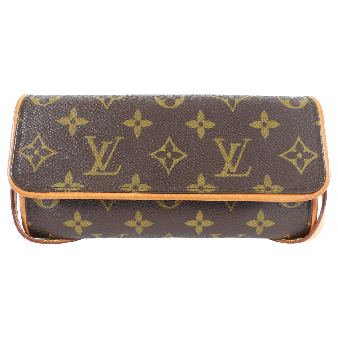 Louis Vuitton Monogram Coated Canvas Twin Pochette PM
