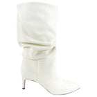 Paris Texas White Slouch Heel Boot - 38