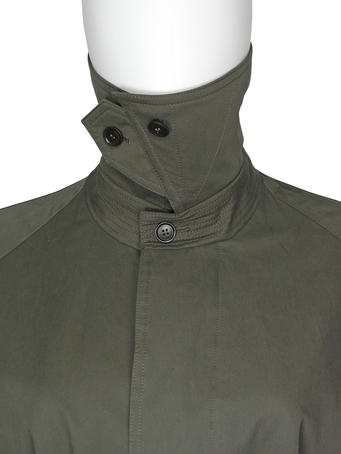 Phoebe Philo Cotton Twill Coated the Big Trench Coat - XS / US 4-6