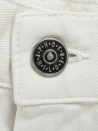 Phoebe Philo Ivory Denim Wide Culotte Shorts - 34