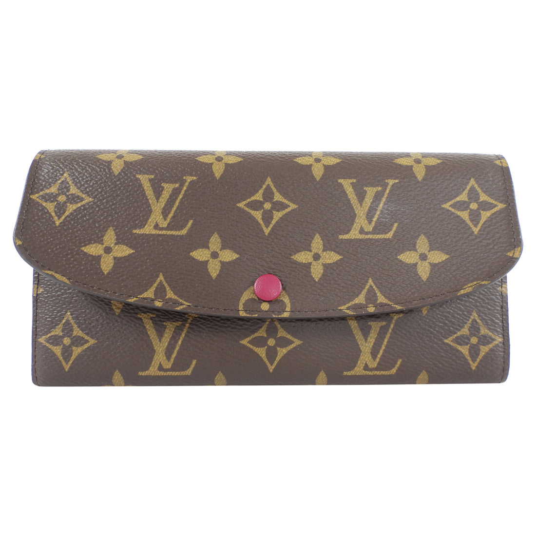 Louis Vuitton Monogram Coated Canvas Emilie Wallet