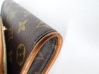 Louis Vuitton Monogram Coated Canvas Twin Pochette PM