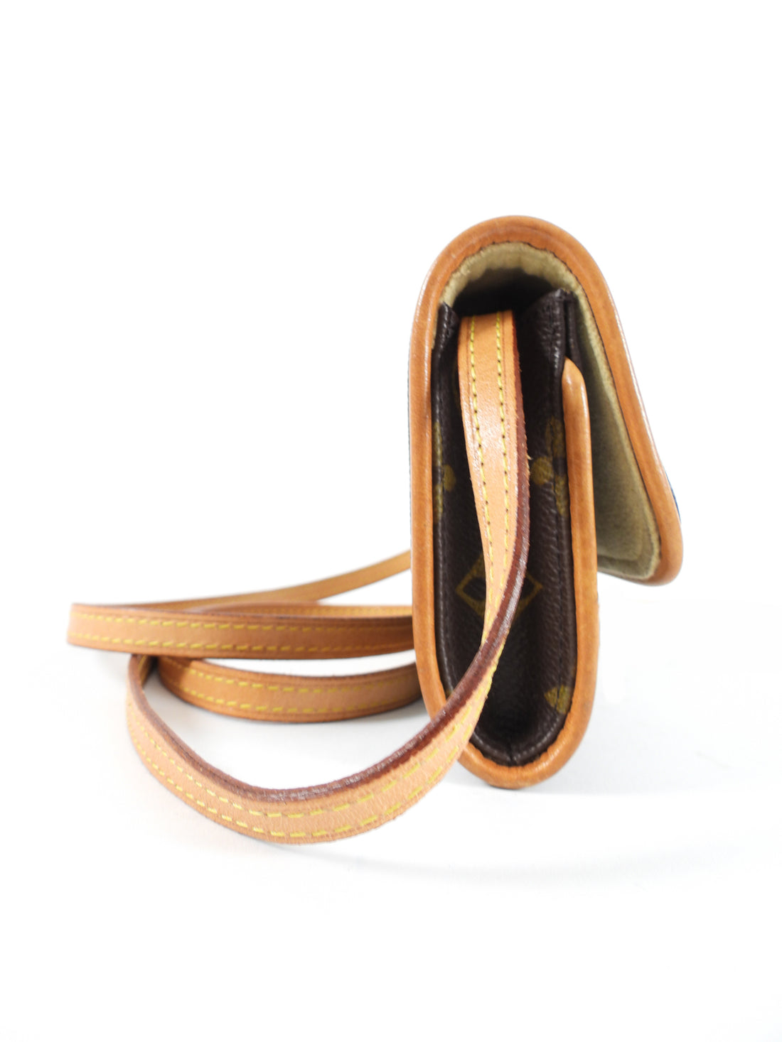 Louis Vuitton Monogram Coated Canvas Twin Pochette PM