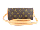 Louis Vuitton Monogram Coated Canvas Twin Pochette PM
