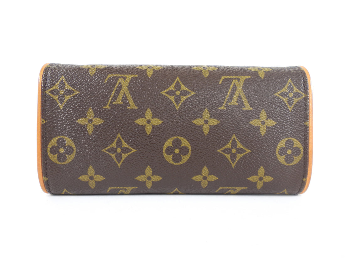 Louis Vuitton Monogram Coated Canvas Twin Pochette PM