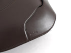 Polene Nodde Hobo Bag in Smooth Ebony Leather