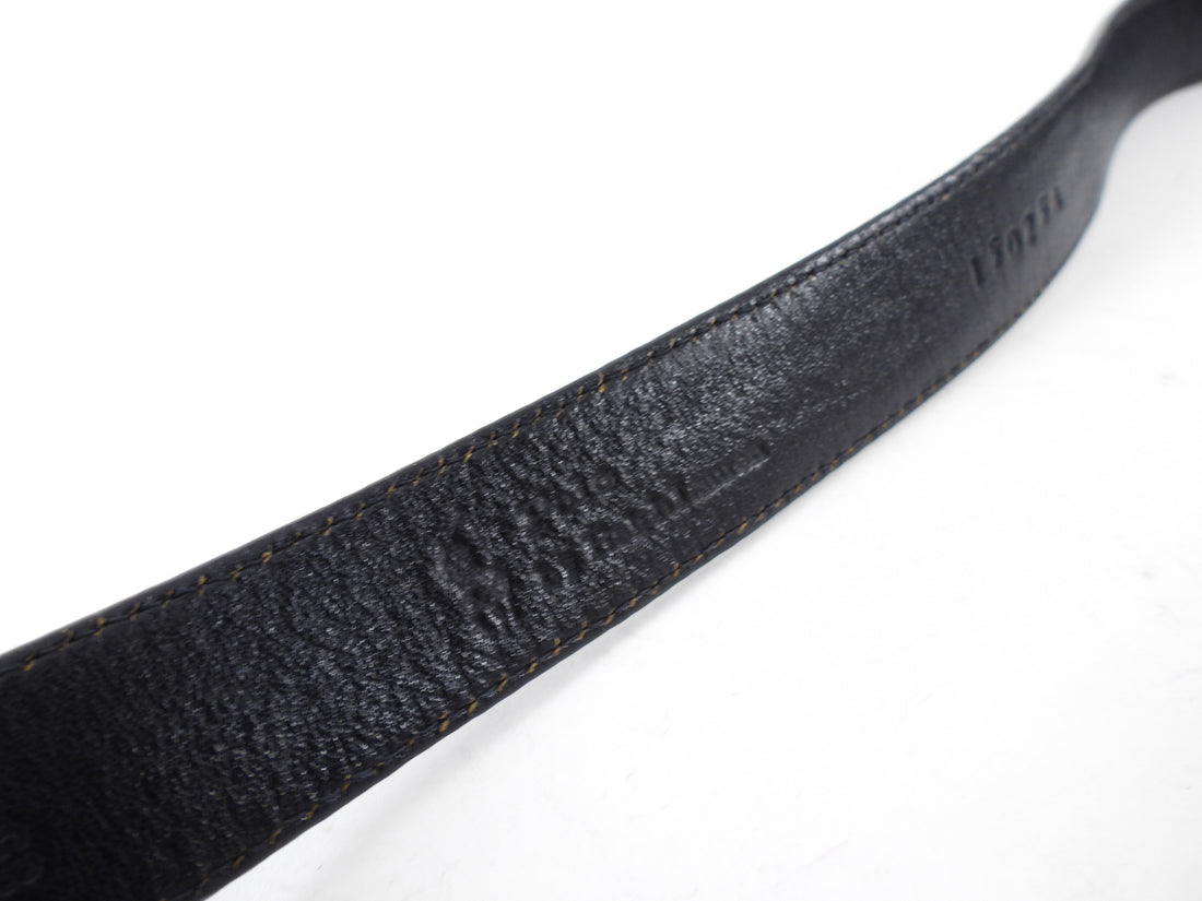 Polo by Ralph Lauren Vintage 1990's Lizard and Sterling Silver Belt - 23-31"