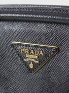 Prada Black Saffiano Top Handle Small Tote Bag