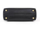 Prada Black Saffiano Top Handle Small Tote Bag