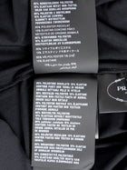 Prada Black Tech Jersey Triangle Logo Plaque Turtleneck - 44
