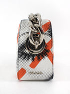 Prada 2016 Vitello Daino Leather Eye Inside Chain Shoulder Bag