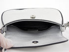 Prada Silver Metallic Patent Leather Mini Cleo Two-Way Shoulder Bag
