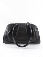 Prada Black Leather Nappa Leather Bowler Bag