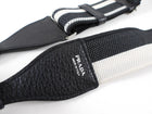 Prada Black and White Logo Bag Strap