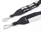 Prada Black and White Logo Bag Strap