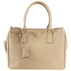 Prada Saffiano Leather Medium Nude Galleria Tote Bag
