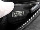 Prada Black Nappa Small Triangle Pocket Vertical Two Way Tote Bag