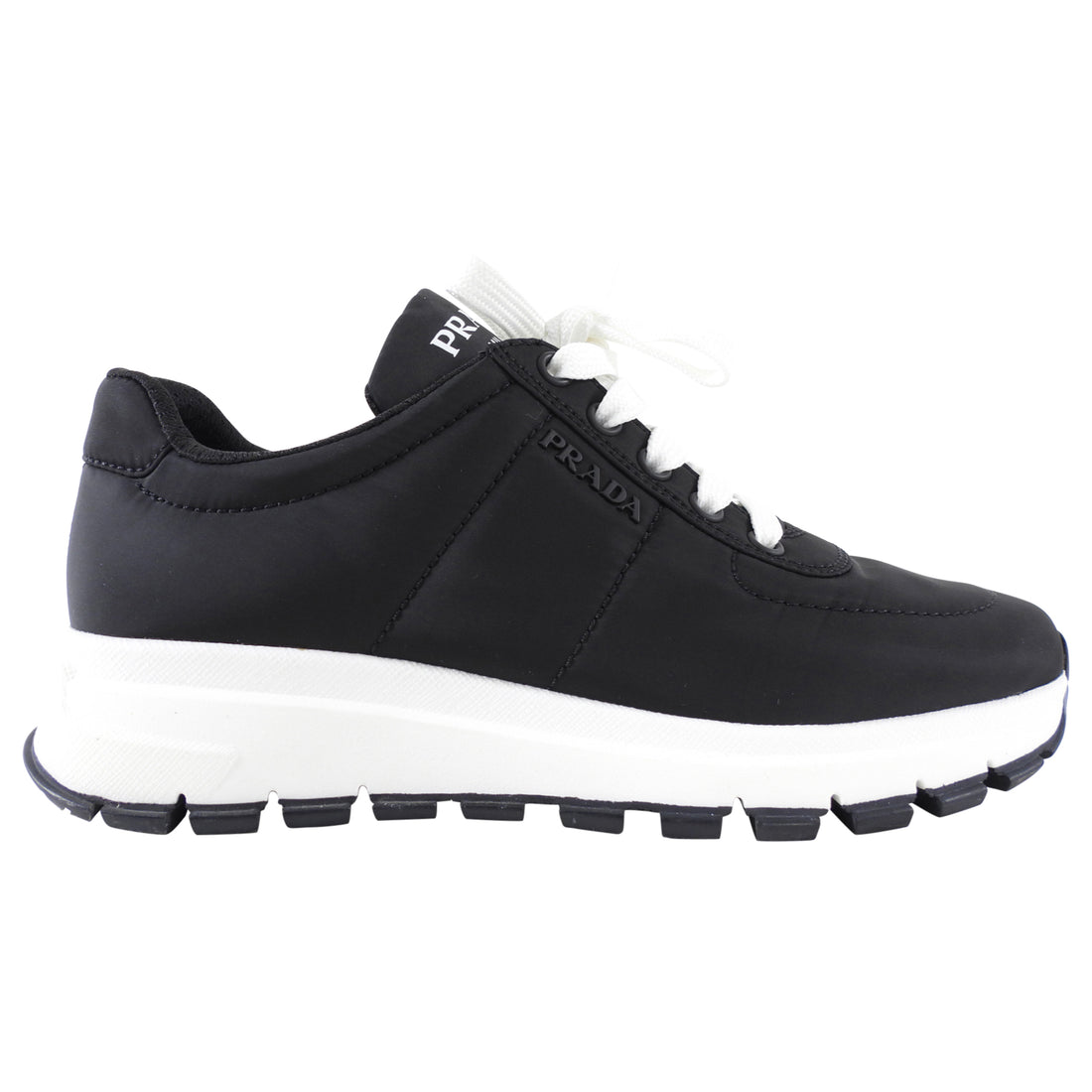 Prada Re-Nylon Black Sneakers - 36 / 36.5