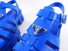 Prada Blue Foam Rubber Fisherman Sandals - 40
