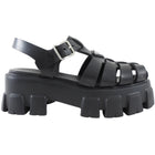 Prada Rubber Monolith Fisherman Sandals - 37