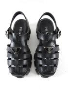 Prada Rubber Monolith Fisherman Sandals - 37