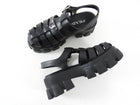 Prada Rubber Monolith Fisherman Sandals - 37