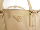 Prada Medium Beige Saffiano Galleria Tote Bag